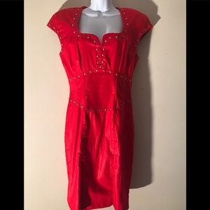 🌹VINTAGE 1990’s Arpeja Embellished Dress - 10